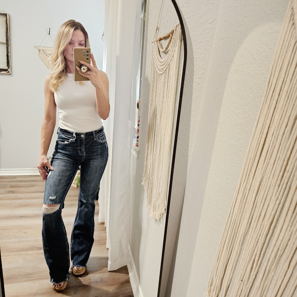 Vervet by Flying Monkey Flare Jeans Size 7(28) Women's Size 6 LAST PAIR - Picture 2 of 16